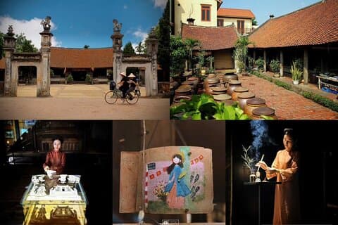 Expérience culturelle et artistique unique dans le village antique de Duong Lam