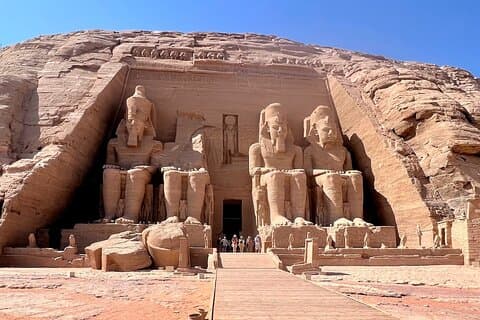 Abu Simbel Air Adventure Temples Tour from Aswan by Plane