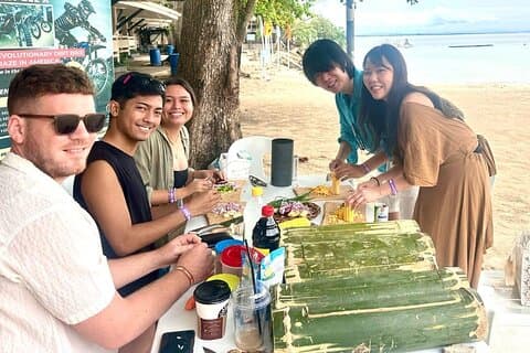 Siargao traditionelle bambus madlavning klasse