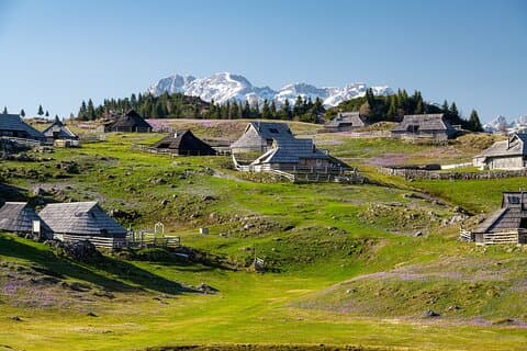Velika Planina Excursão guiada a partir de Ljubljana