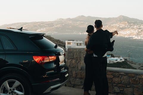 Mykonos Island Getaway com passeio de carro de luxo privado