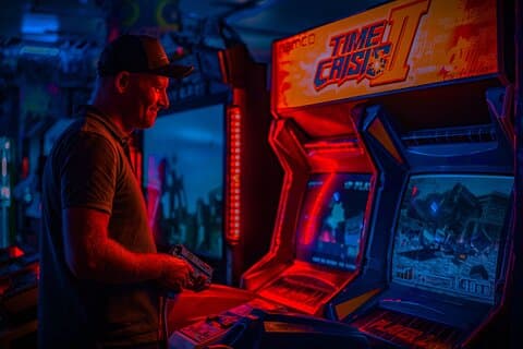 Cyber Arcade: Reach the future in 15 minutes from central Prague