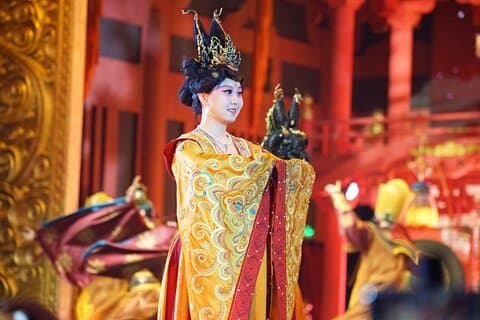Xian Tang Dynasty Show - valgfri dumpling middag eller kongelig fest