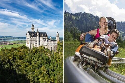 Tour privato del castello di Neuschwanstein - Alpin Coaster opzionale