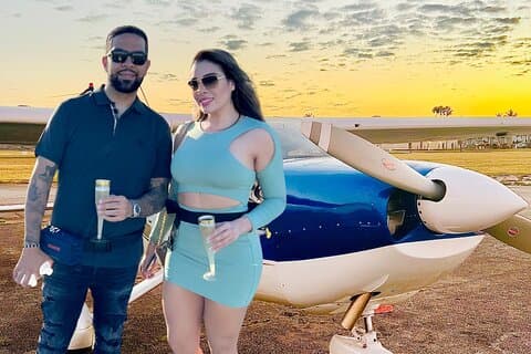 Miami Beach : Privat romantisk lyxflygtur med champagne