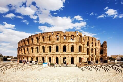 Tour di mezza giornata del Colosseo Romano e del Museo di El Jem
