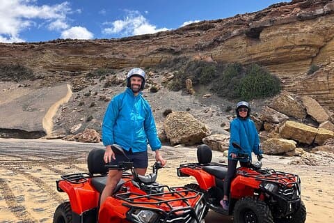 Essaouira Sidi Kaouki P9: Rondrit met quad en gids voor familie en vrienden