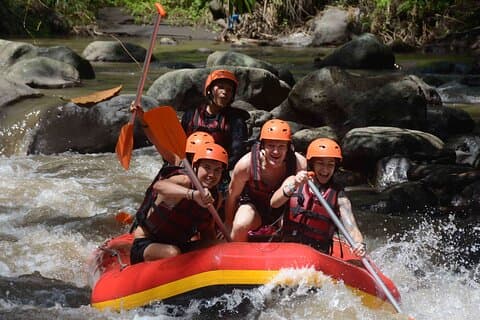Bali Telaga Waja Rafting - Zipline + Templo da Mãe Besakih