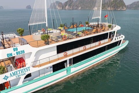 Amethyst Cruise The Most Luxury Day Tour Explore Halong Bay
