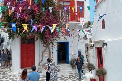Visite Privée De Mykonos Ville Et Merveilles Côtières