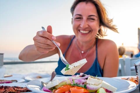Mykonos Private Island Tour med overføring og gresk måltid