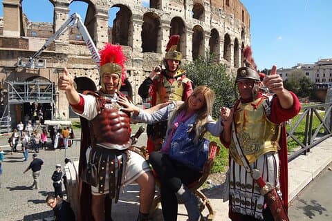 Visita guiada ao Coliseu Arena, Fóruns Imperiales e Capitolina Hill
