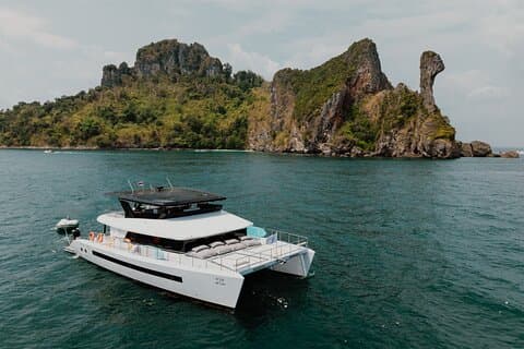 Krabi: 4 Island Yacht di lusso con snorkeling e Clear Kayak