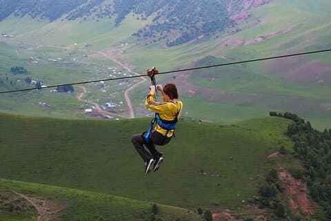 Chunkurchak Day Tour: Sky Bridge, Horse Riding and Archery