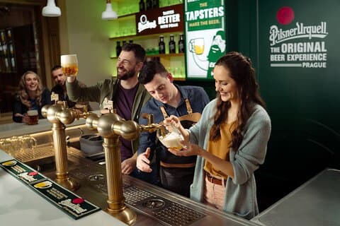 Praha ølhellingskurs på Pilsner Urquell