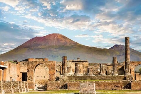 Pompeji, Vesuvius och vinprovningstur