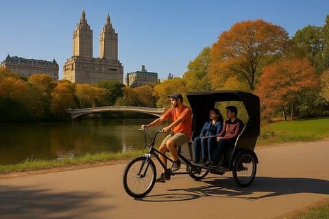 Central Park Guided Tours Pedicab