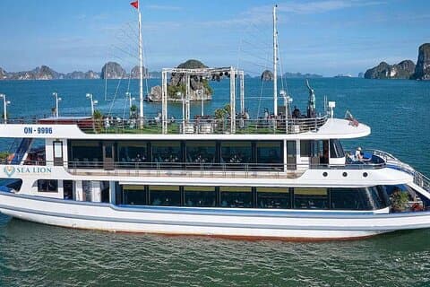 Ha Long Bay Sea Lion 5 - Cruzeiro de Estrelas com Kayaking e Almoço Buffet