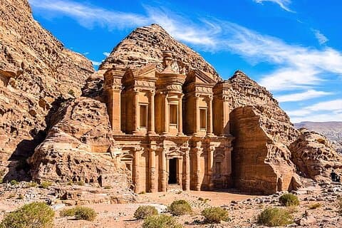 Petra Back Trail Hike to Monastery with Private Guide