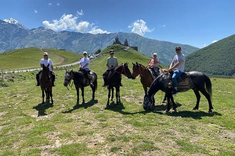 Kazbegi Horseback Ride to Gergeti Trinity Church (Iconic Views)