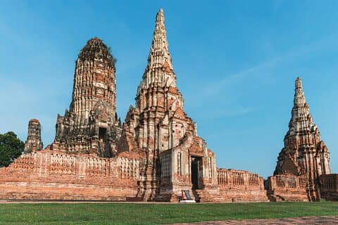 Tour de bicicleta de Ayutthaya com experiência de barco panorâmico
