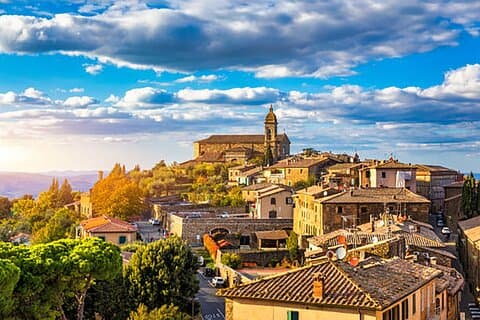Montepulciano Montalcino og Cortona guidet tur + ebook