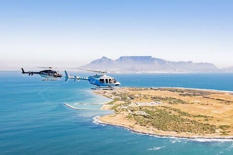 Privat helikoptertur till Robben Island med guidad tur