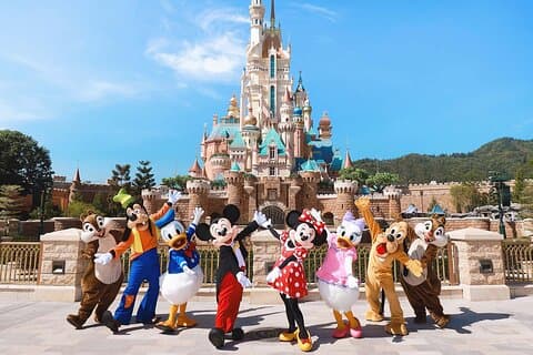 Hong Kong Disneyland Park Ticket with options