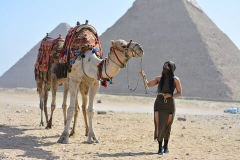 Giza Pyramids Tour with Lunch Camel Ride and 3rd Pyramid visit