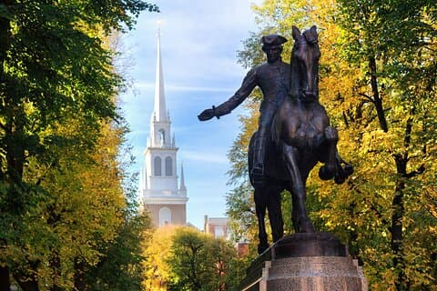 Tour revolucionario para grupos pequeños por Lexington, Concord y Boston