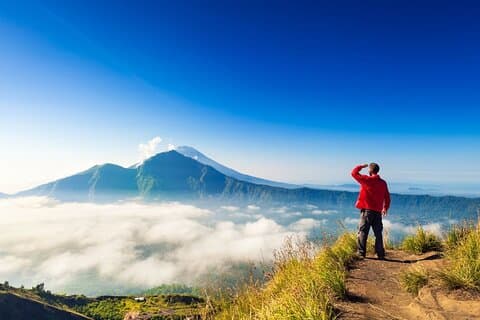 Hotell i nærheten av Mount Batur Bali sunriseTraking