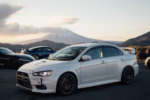 Begeleide Self Drive Night Tour Lancer Evo 10 Daikoku PA Wangan C1