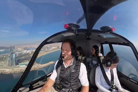 Tour ufficiale in elicottero di Barcellona con video in volo