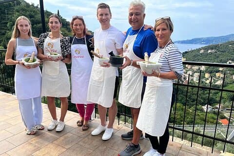 Fra Portofino: Pasta og Tiramisu klasse i den italienske Riviera