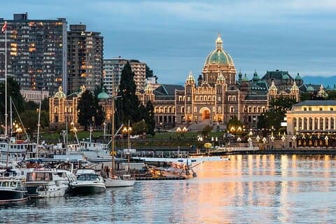 Tour privato da Vancouver a Victoria