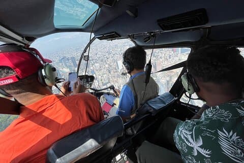 Tour de 15 minutos em helicóptero de Tóquio Ver a cidade de cima