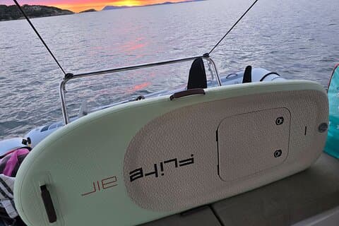 Catamaran and electric water sports