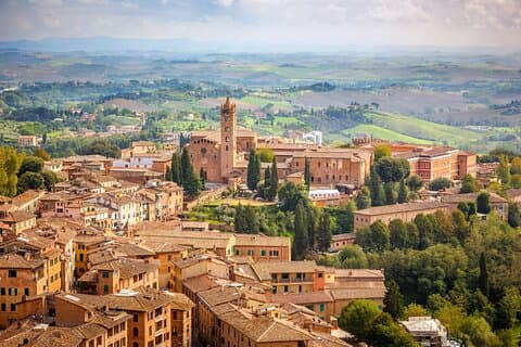Excursion privée d'une journée de Florence à Montepulciano, Sienne et retour