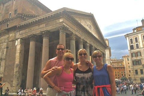 Visite du Panthéon Rome en petit groupe