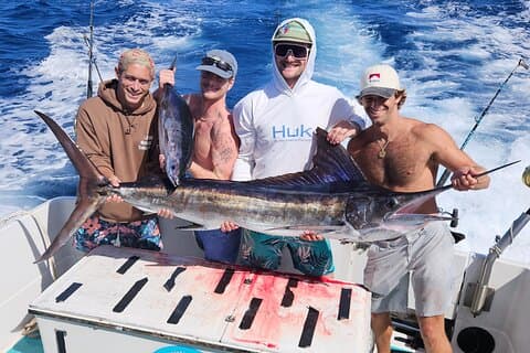 オアフ島ノースショアでの深海釣り