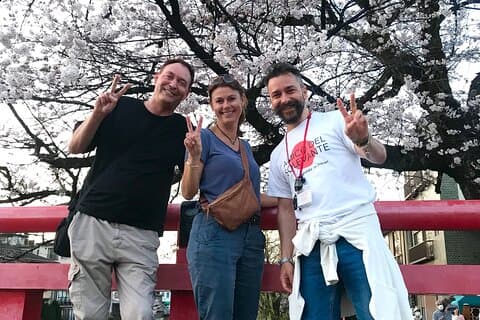 桜スポットと旧市街 45分