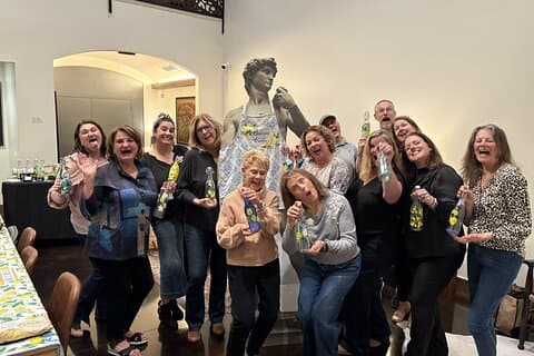 Authentic Limoncello Making Experience and Bottle Painting