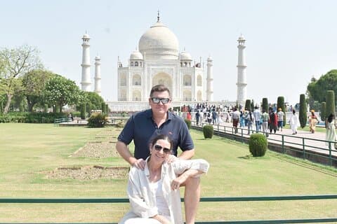 Taj Mahal tur med Fatehpur Sikri og elefant SOS fra Delhi