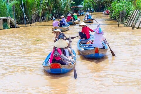 Tour privato di un giorno del Delta del Mekong My Tho