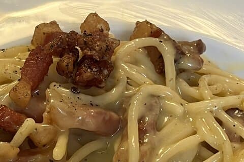 Civitavecchia private cooking lesson Carbonara and Tiramisu