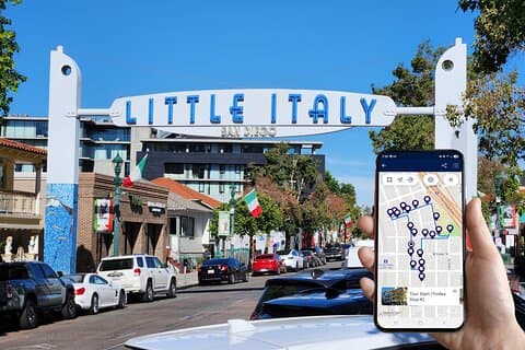 Oplev San Diegos lille Italien på en selvguidet lydtur