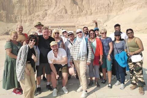 Lille gruppeudflugt til Luxor Kongernes Dal fra Hurghada