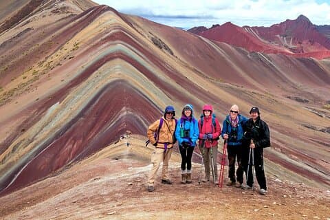 Cusco : Rainbow Mountain & Red Valley Premium Day Trip con pasti