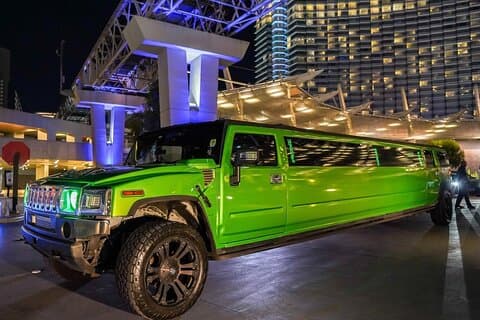Visite en limousine à Las Vegas avec entrée en Champagne et en discothèque