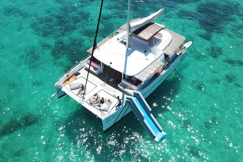 Phi Phi Maiton Sunset Tour by Speed Catamaran with Water Slide